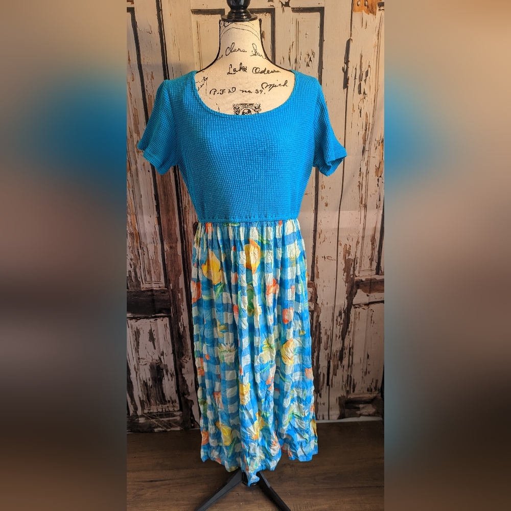 Vintage Ms. Conduct maxi dress